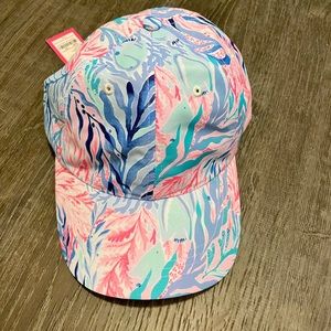 Lilly Pulitzer run around hat